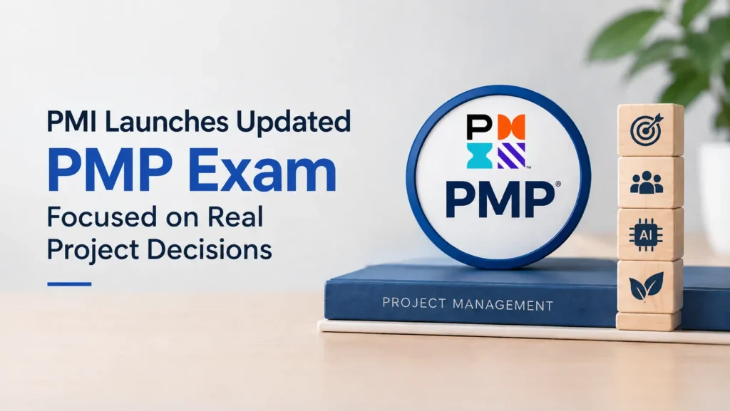 PMI Launches Updated PMP Exam Focused on Real Project Decisions