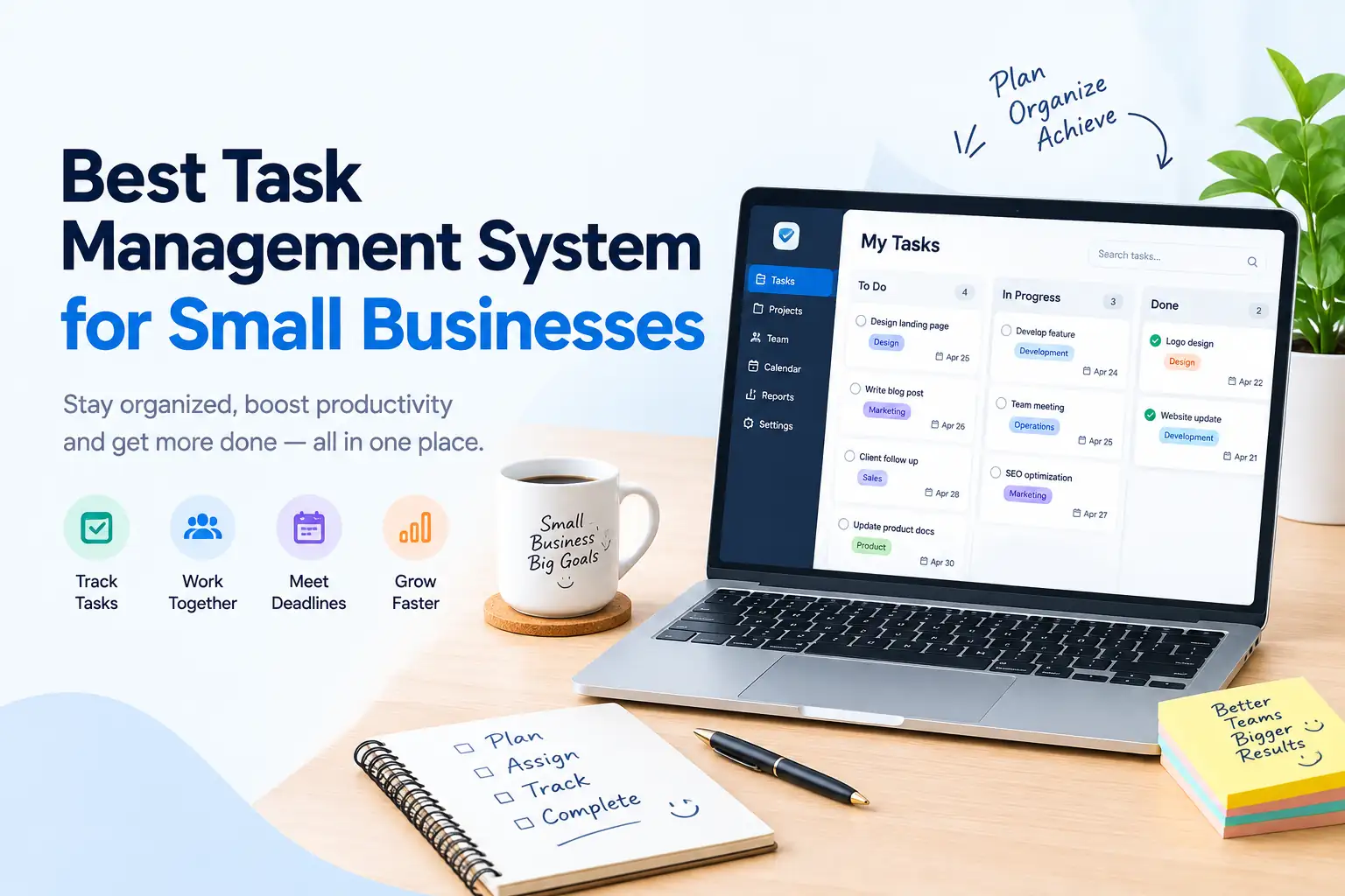 Small Business Task Management Workspace